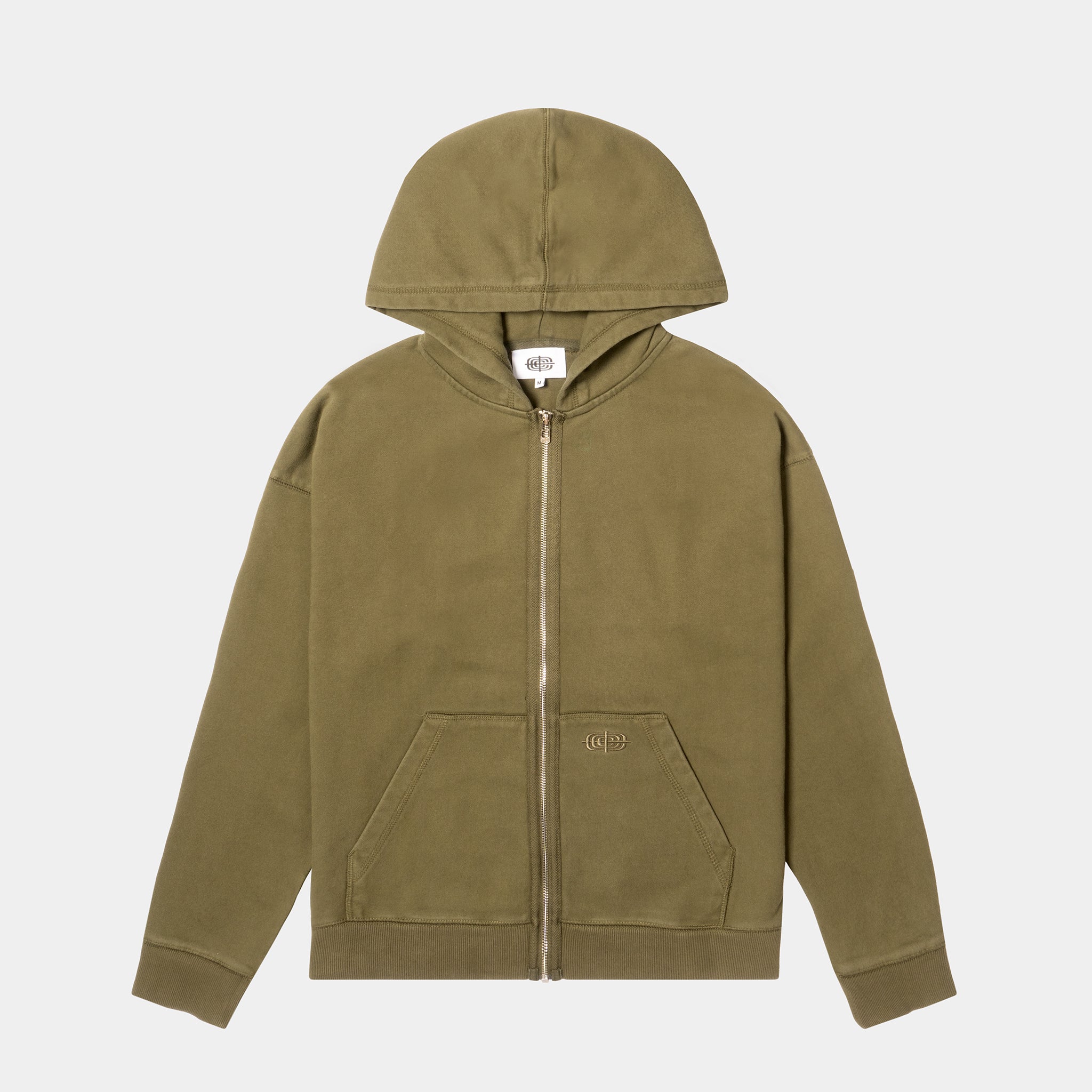 Reverse Zip Hoodie