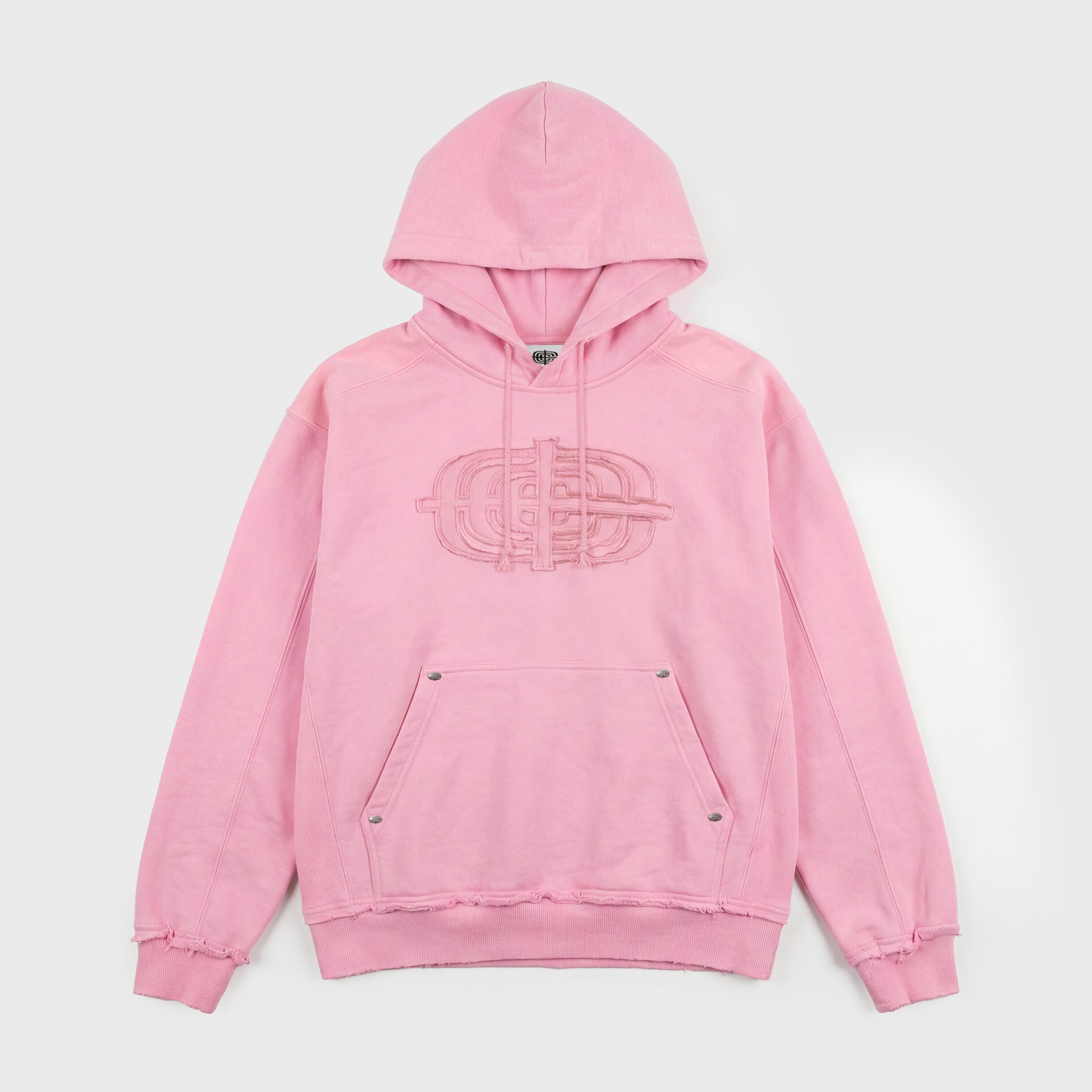 Rib Hoodie Pink